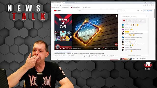 VR News [Deutsch] & Talk 52-2021 Live / Gewinnspiel Dead Second [Meta] Quest смотреть онлайн