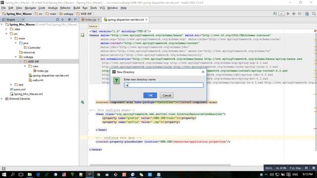 1- Configure SpringMvc Application With Maven And DB In IntelJ idea смотреть онлайн