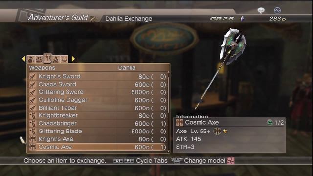 WKC 2 Full Dahlia Exchange Weapon List - White Knight Chronicles II смотреть онлайн