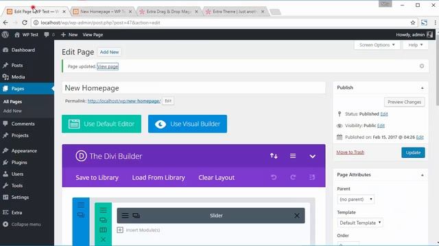 Extra WordPress Theme - Install and Import Demo Data смотреть онлайн