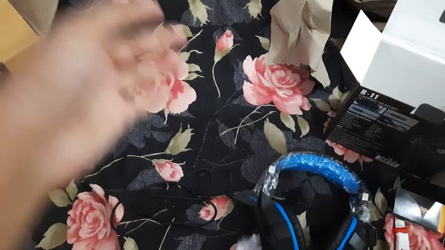 My first gaming headphone unboxing||cosmic byte h11 gaming headset смотреть онлайн