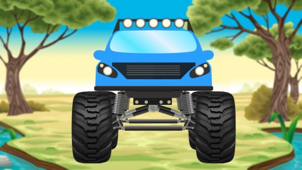 Большие машины. Грузовики, Строительные Машины, Автовоз - Развивающее видео