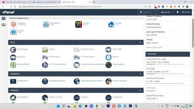 How to reduce File Usage in cPanel - Easy Fix смотреть онлайн