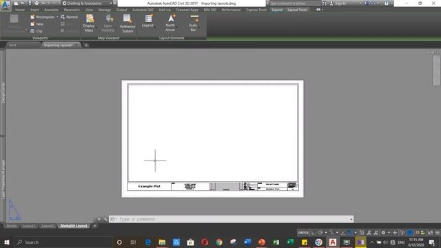 Importing external layouts to AutoCAD drawings - Lesson 54 смотреть онлайн