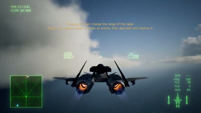 ACE COMBAT™ 7: SKIES UNKNOWN_ADFX-01 MORGAN смотреть онлайн
