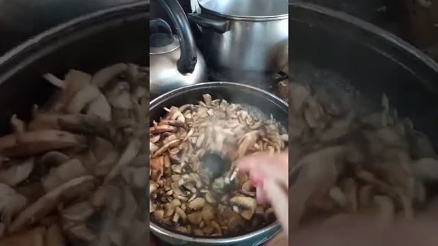 Солянка з грибами на зиму. Дуже смачний рецепт. смотреть онлайн