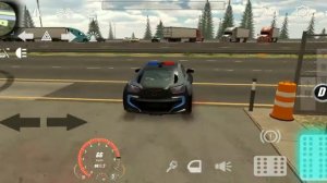 дрифт на БМВ i8 / Car Parking.