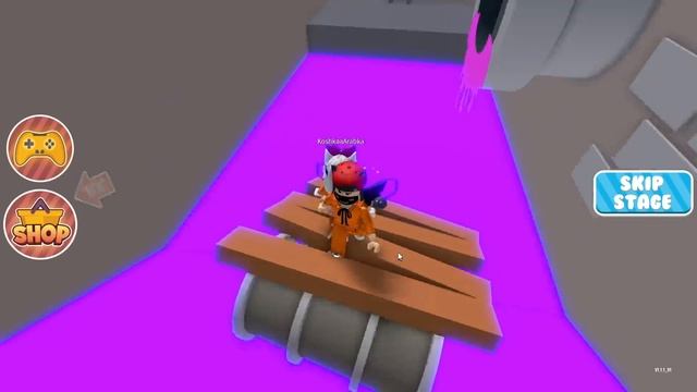 ПОБЕЗ с ГОВОРЯЩЕЙ КОШКОЙ из ТЮРЬМЫ В РОБЛОКС - Prison Obby смотреть онлайн