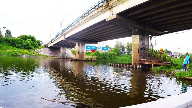 Река Ока, г. Орёл. смотреть онлайн