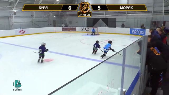 2017 ЧЕМПИОНАТ МОСКВЫ КХК /ХК МОРЯК 2/ - /ХК БУРЯ 2/ смотреть онлайн