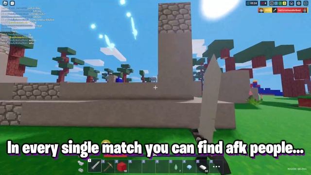 Devs gave FREE KITS, but... Roblox Bedwars смотреть онлайн