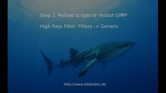 GIMP: Sharper pictures using the High Pass Filter смотреть онлайн