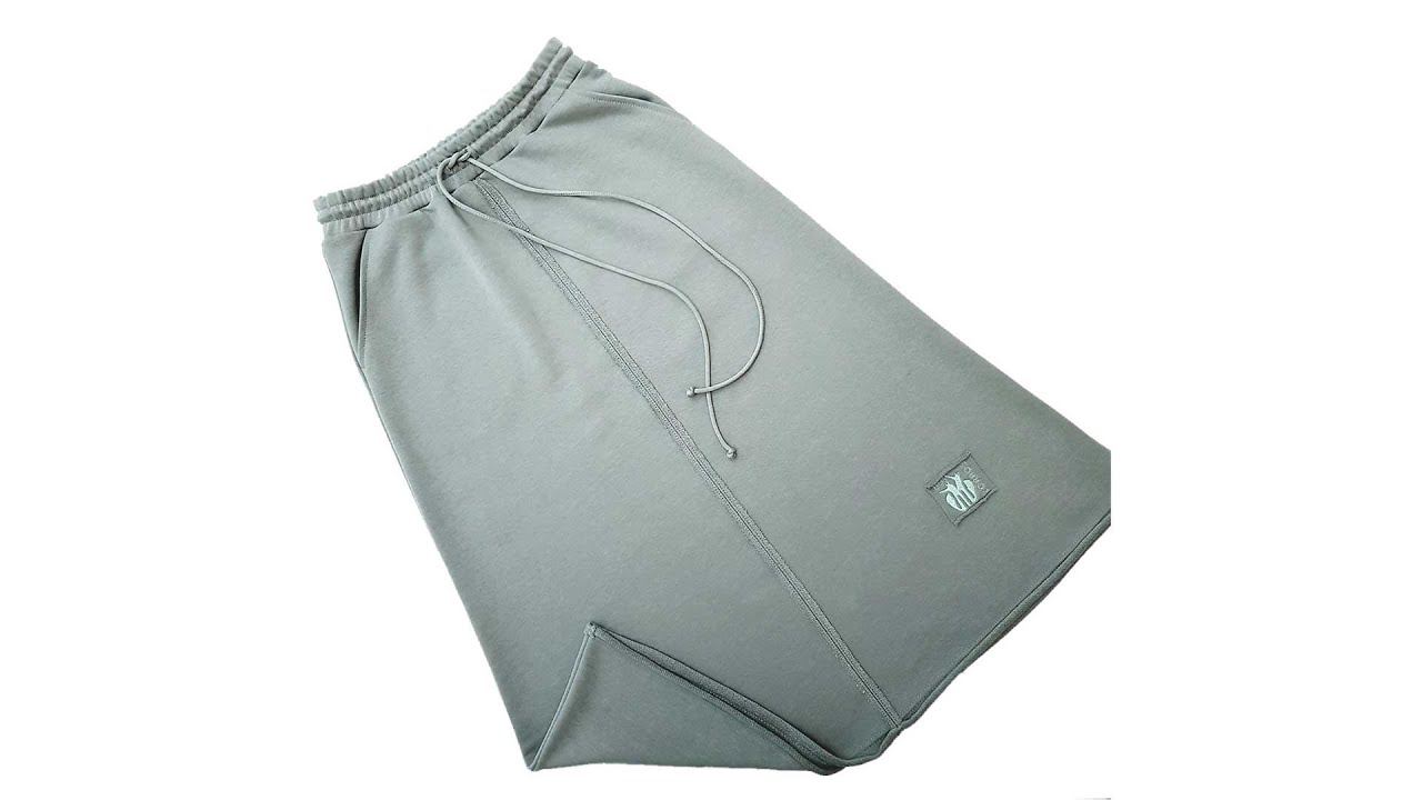 Шьем юбку из футера с открытыми срезами по готовой выкройке смотреть онлайн