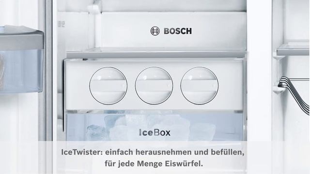 Bosch - Side by Sides NoFrost IceTwister | Erhältlich bei moebelplus смотреть онлайн