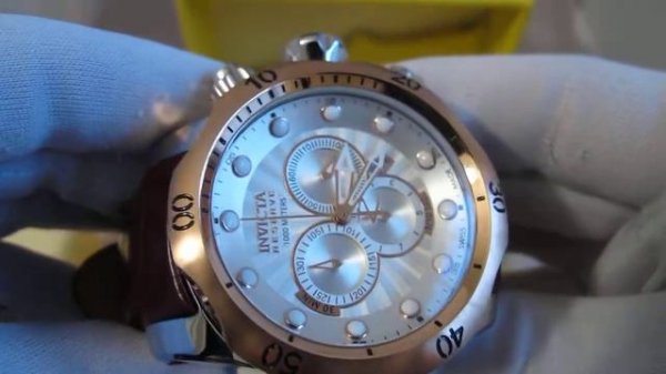 Обзор мужских наручных часов Invicta Reserve Venom Chronograph 0359