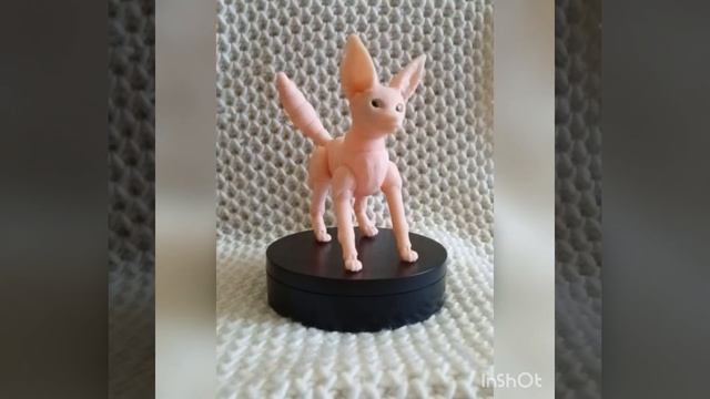 BJD Doll fennec fox / БЖД кукла шарнирная фенек длинноухая лиса смотреть онлайн