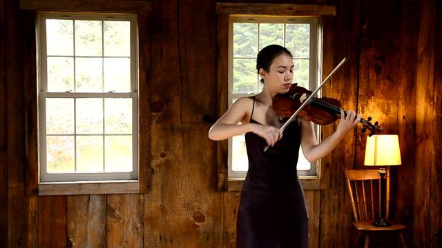 Bach Partita No. 2, IV. Gigue: Katha Zinn, violin смотреть онлайн