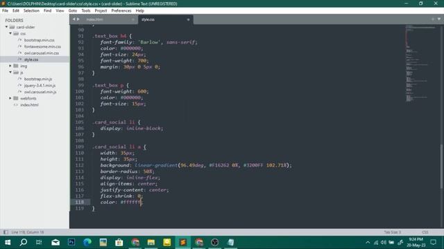 How to use Owl Carousel HTML CSS and Bootstrap with Card item section! смотреть онлайн
