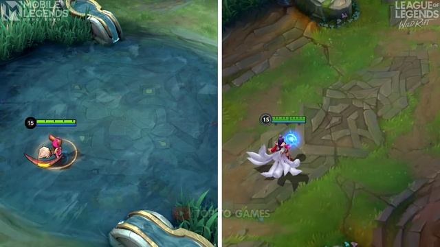Mobile Legends VS LOL Wild Rift : Skills Comparison смотреть онлайн