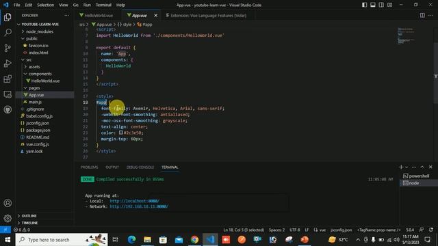File structure of Vue JS Project | Vue 3 Tutorial 2023 (Urdu/Hindi) смотреть онлайн