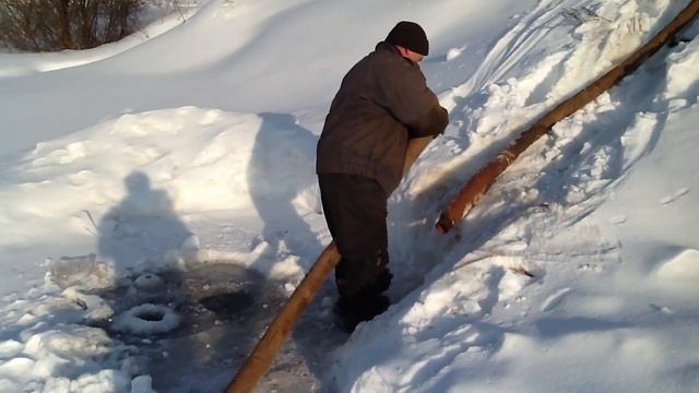 Закачка технической воды из водоема. смотреть онлайн