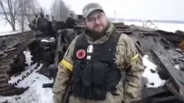 Украина. Подбили танк современным оружием её величества. 10.03.2022 смотреть онлайн