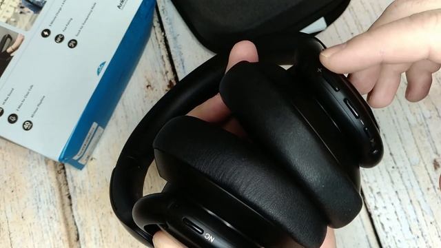 Anker Soundcore Life Q30 гибридные активные шумоподавляющие наушники с NFС смотреть онлайн