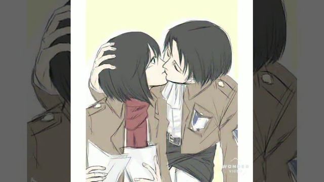 Микаса и Леви | сборник артов | слайд шоу. смотреть онлайн