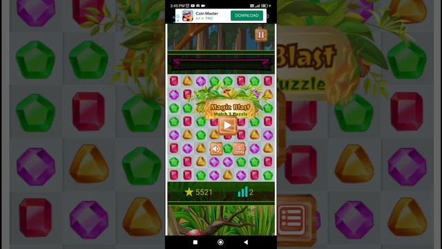 Magic Blast - Match 3 Puzzle | match 3 puzzle games | Gameplay | Similer candycrush saga смотреть онлайн