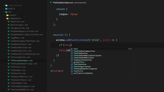 Vue JS Tailwind CSS YouTube клон #18 - Анимация выпадающих списков смотреть онлайн