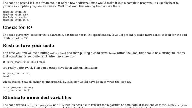 Filter leading zeroes from numbers using only character operations for input and output смотреть онлайн