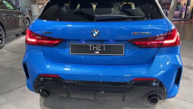 2022 BMW M135i XDrive F40 In Misano Blau #bmwwelt #bmw1series