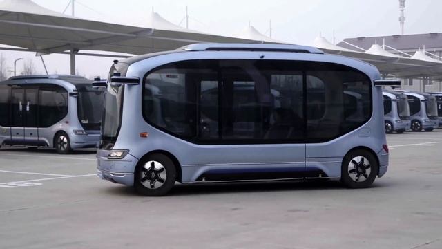Autonomous Buses Fueled by Wireless Charging смотреть онлайн