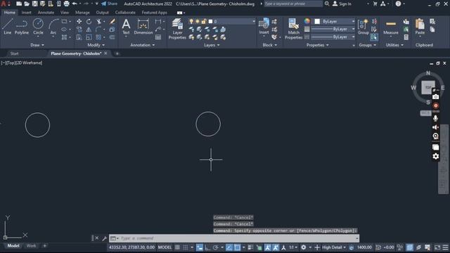 USING BASIC AUTOCAD COMMANDS смотреть онлайн