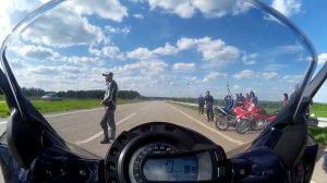 Yamaha Fz6-N S2 VS Yamaha Fz6-S Fazer Заезд №1 Драг на 400 метров