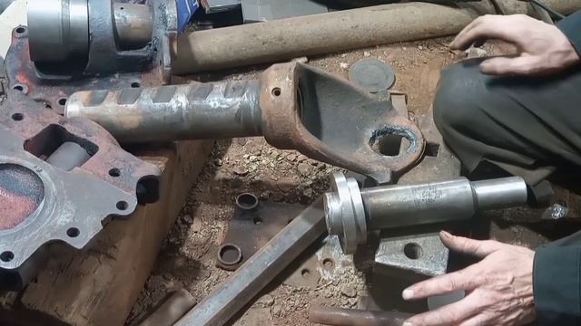Ставим конические подшипники на мост трактора т 40. смотреть онлайн