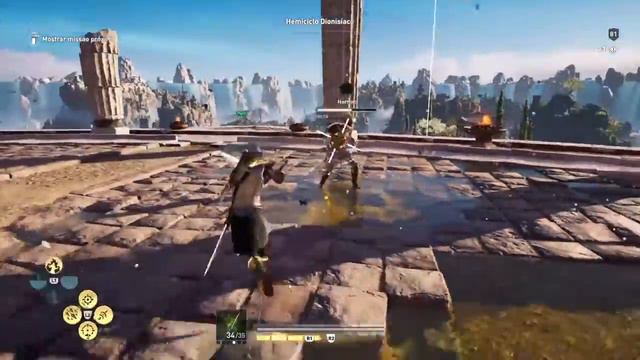 Leônidas, Hermes escravoceta - Destino de Atlântida pt1: AC Odyssey смотреть онлайн