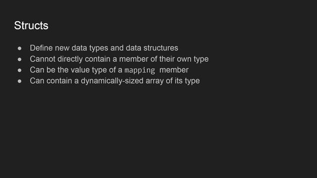 Solidity Reference Types - Array Slices and Structs смотреть онлайн