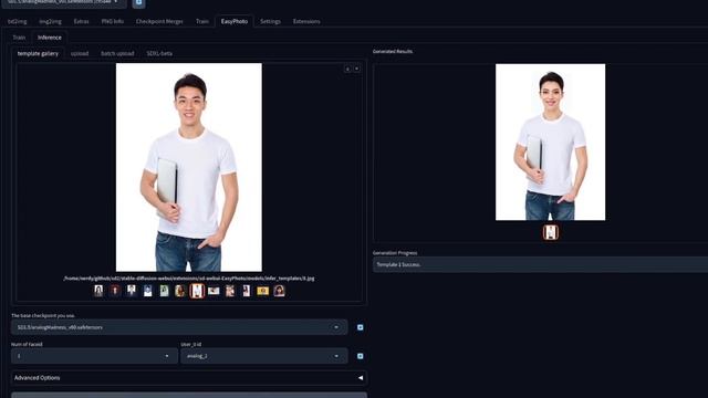 Realistic Face Swap With Stable Diffusion | EasyPhoto Sd Webui A1111