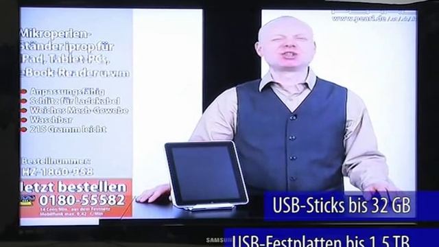 auvisio HD-SAT-Receiver "DSR-390U.mini" DVB-S2 mit FullHD-Mediaplayer смотреть онлайн