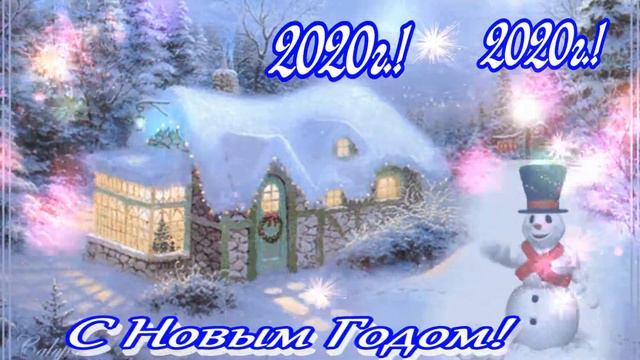 футаж - С Новым Годом! .Год Крысы 2020! смотреть онлайн