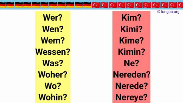 A1, A2, B1 - Deutsch lernen, Grammatik Test, Deutsche Grammatik, Türkisch, Almanca, wer kim, was ne смотреть онлайн