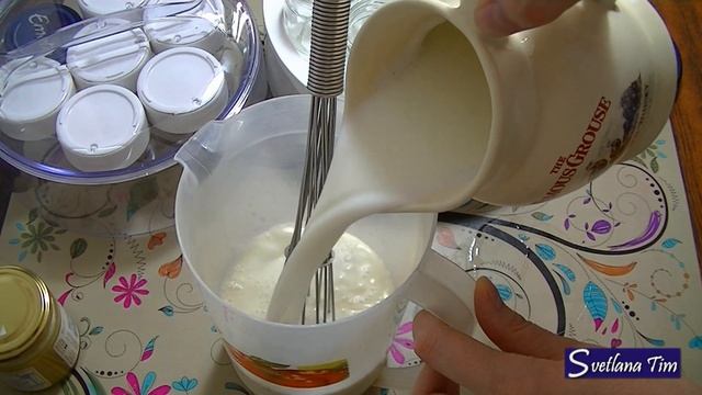 Как приготовить домашний ВАНИЛЬНЫЙ ЙОГУРТ в ЙОГУРТНИЦЕ, Рецепт смотреть онлайн