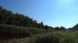 Река Оять - сплав на 3-х байдарках вчетвером 50 км за 2 дня