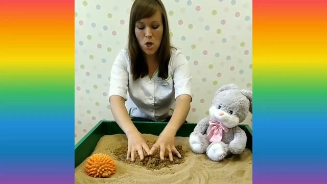 Цикл дистанционных занятий по песочной терапии Приключения Зайчика Ушастика 1 смотреть онлайн