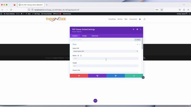 PDF Viewer Embed Divi Module | Divi PDF Viewer For WordPress | Documentation Part 4 смотреть онлайн