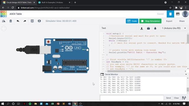 ASCII Table смотреть онлайн