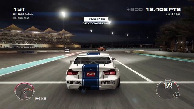4K || GRID 2 || BMW 320 Touring Car || PROMO || Etnies || Yas Marina-GP Circuit || Overtake || 4K смотреть онлайн