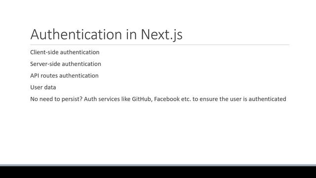 Next.js Tutorial - 67 - Authentication in Next.js смотреть онлайн