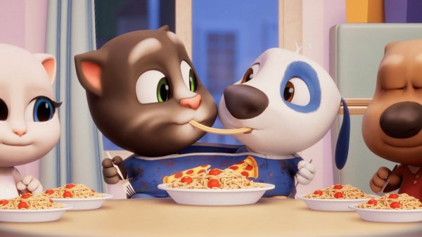 Говорящий Том: Короткометражки! Новая машина Тома (В дорогу 3)